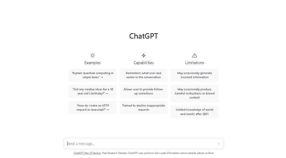 Using ChatGPT for keyword research